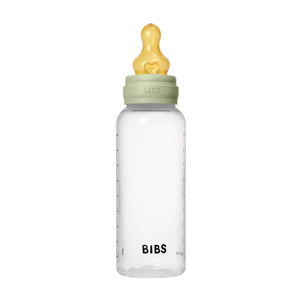 Nappflaska Baby Latex 1-pack 270ml Medium Flow - Sage | Baby & Barn - Äta - Nappflaskor | BabyMode