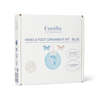 Hand- och fotavtryck - Ler - Upphängning - Blue