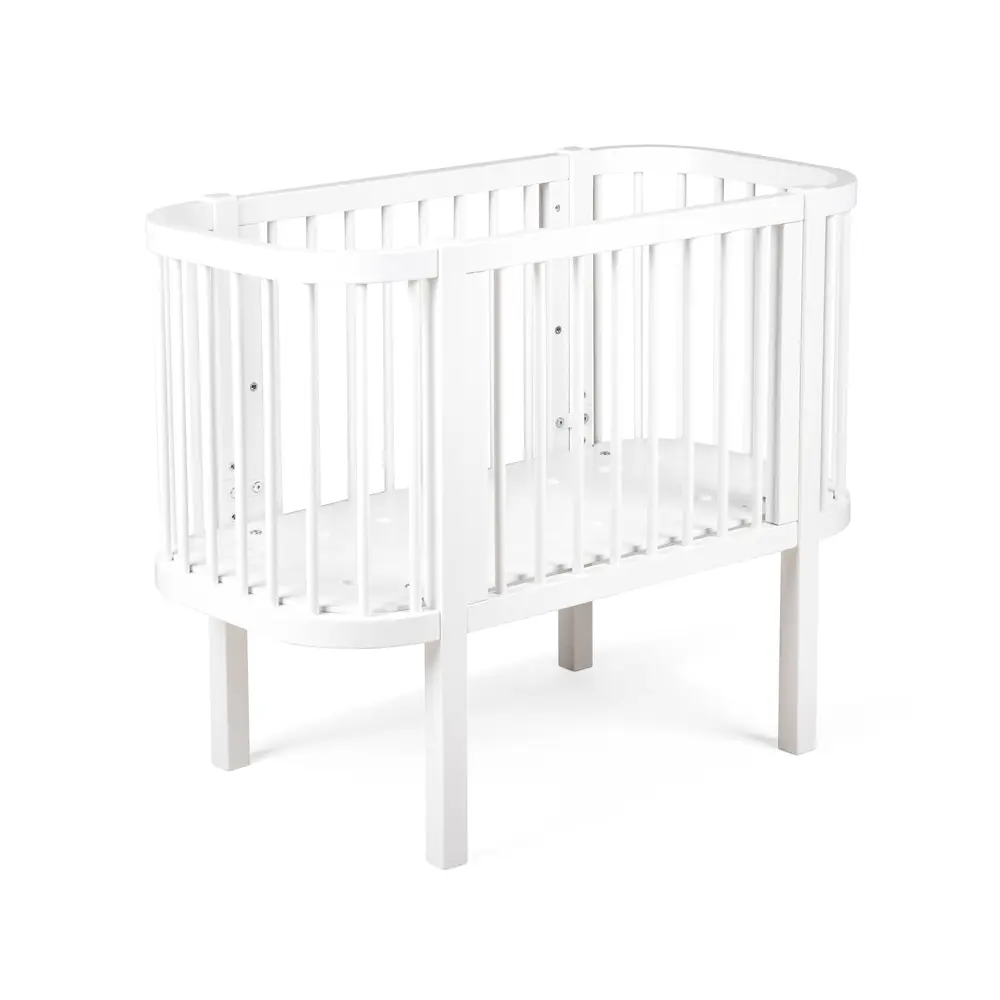 Sebra Bedside Crib - Vit | Barnrum - Barnsängar & vaggor - Bedside Crib | BabyMode