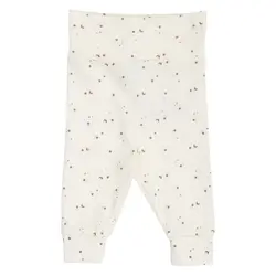 Sparkle Rib Byxor m. Stjärnor - Balsam cream/ Walnut/ Oat | Kläder - Underdelar - Byxor | BabyMode