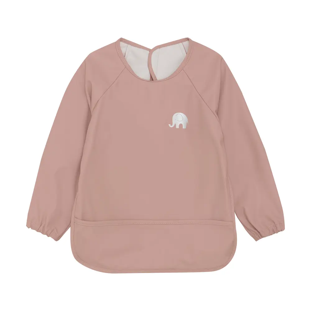 Celavi Långärmad Haklapp - Misty Rose | Baby & Barn - Äta - Haklappar | BabyMode