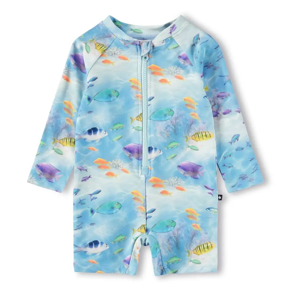 Neka Baddräkt - Rainbow Sea - 86/92 | Barnkläder - Badkläder - UV-badkläder | BabyMode