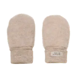 Vantar Ull/Fleece - Camel Melange | Kläder - Mössor, vantar och tossor - Vantar & handskar - Stickade vantar & mössor | BabyMode