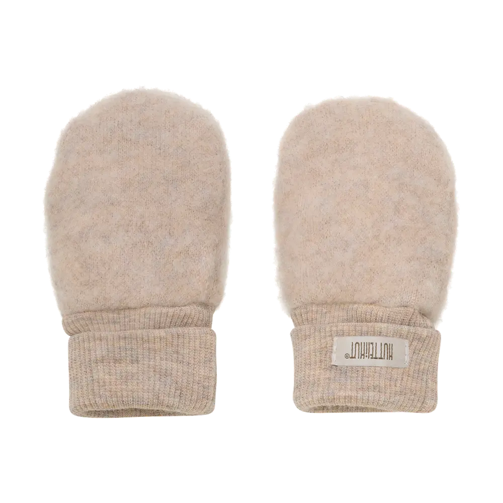 Huttelihut Ullfleece Vantar - Camel Melange - 86/92