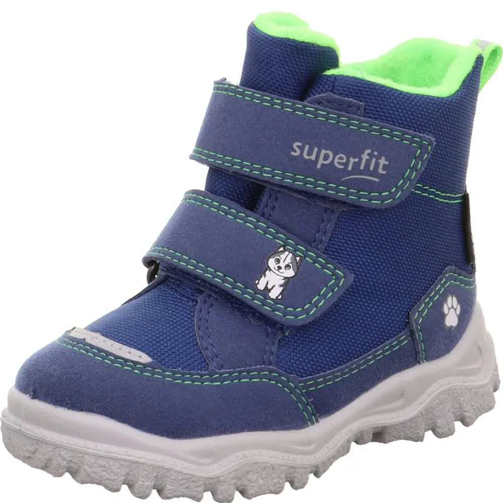 Husky1 - Blue/Light Green - 27 | Barnskor - Stövlar - Vinterkängor | BabyMode