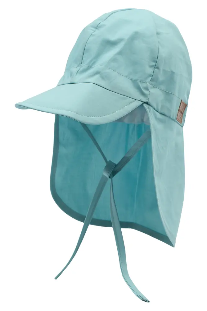 Sommarhatt med lång brätte - Stone Blue - 18-24 MDR. | Barnkläder - Mössor, vantar och tossor - Solhattar | BabyMode