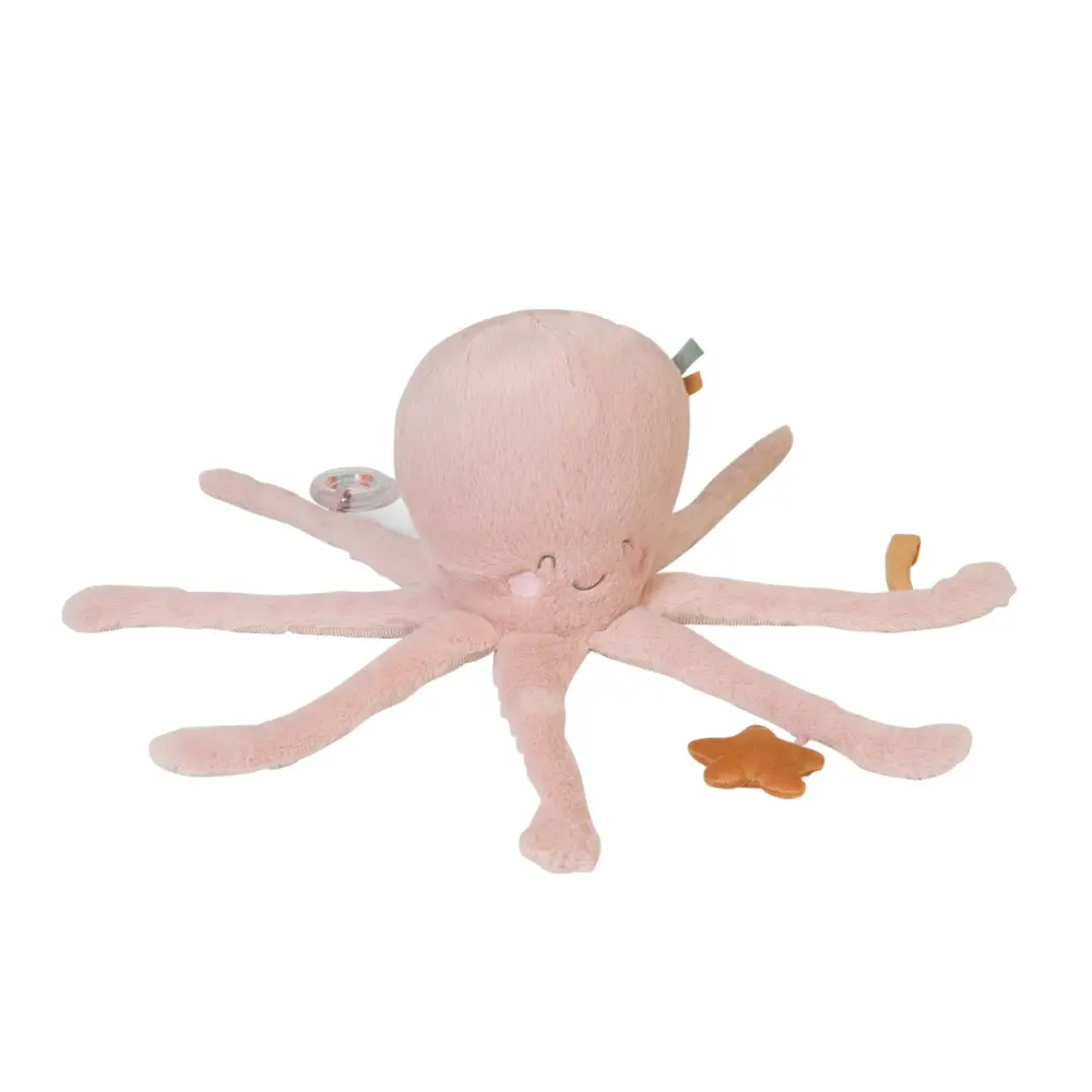Ocean Life Stor Aktivitetsbläckfisk - Pink | Leksaker - Nallebjörnar & gosedjur - Nallebjörnar | BabyMode