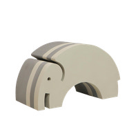 Elefant L24, Grey Zoo