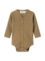 Bruno Långärmad bodysuit - Dark bronze