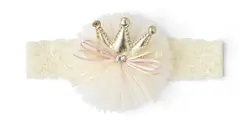 Hårband med Krona - Beige | Kläder - Temakläder - Festkläder & tillbehör - Håraccessoarer | BabyMode