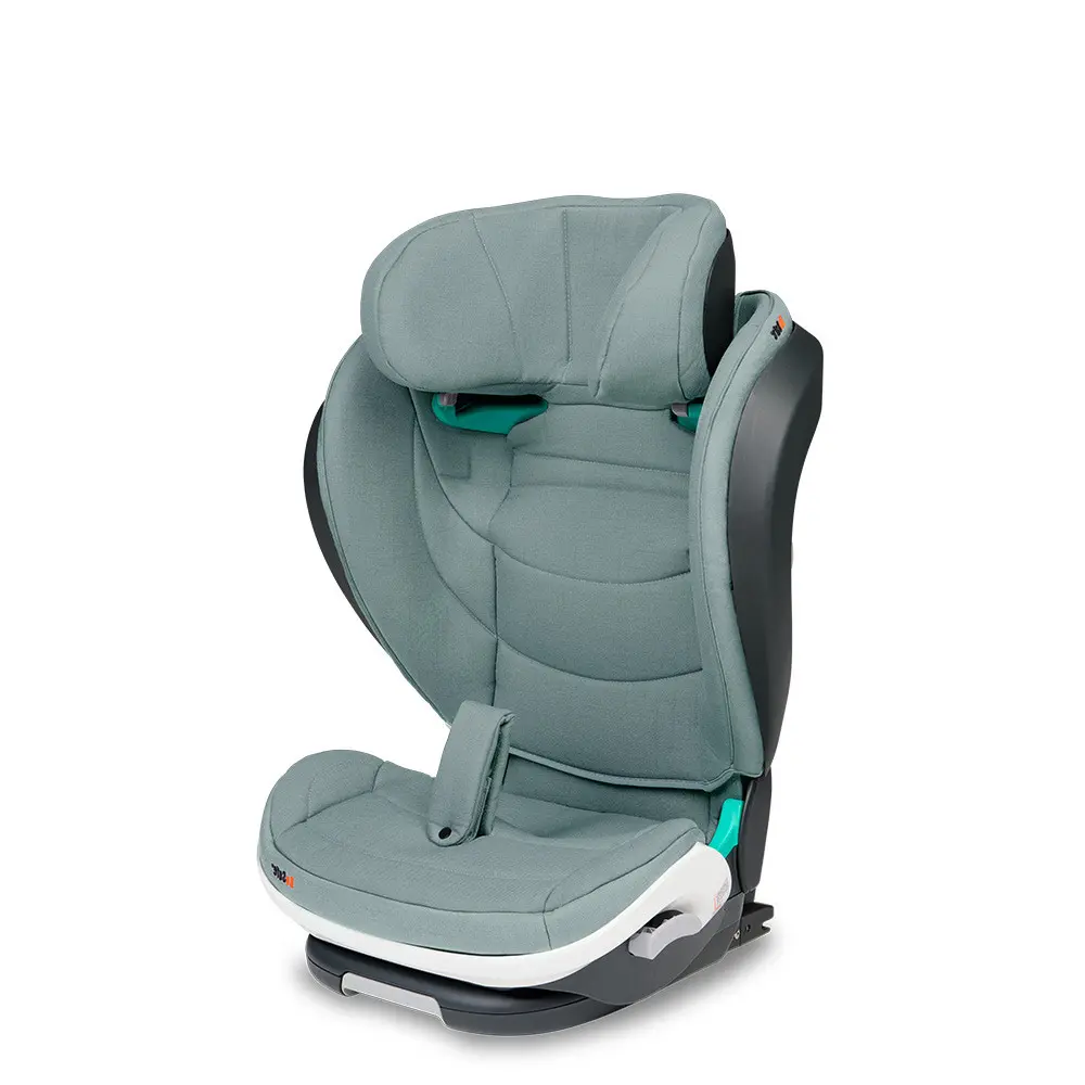 BeSafe Flex FIX 2 Bältesstol - Sea Green Mélange | Bilbarnstolar - Framåtvända bilbarnstolar - Bältesstolar | BabyMode
