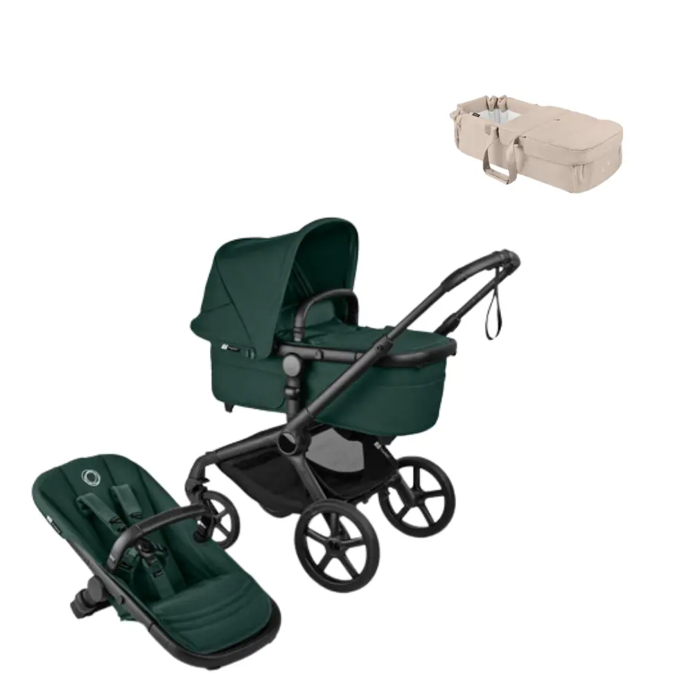 Bugaboo Fox 5 Renew Barnvagn - Fern Green/Black