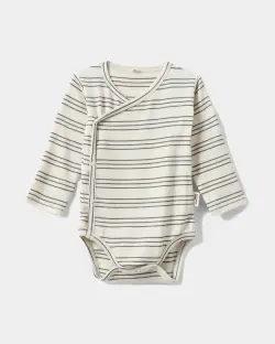 Miro Body - Anitque white | Kläder - Bodys & overaller - Långärmad body | BabyMode
