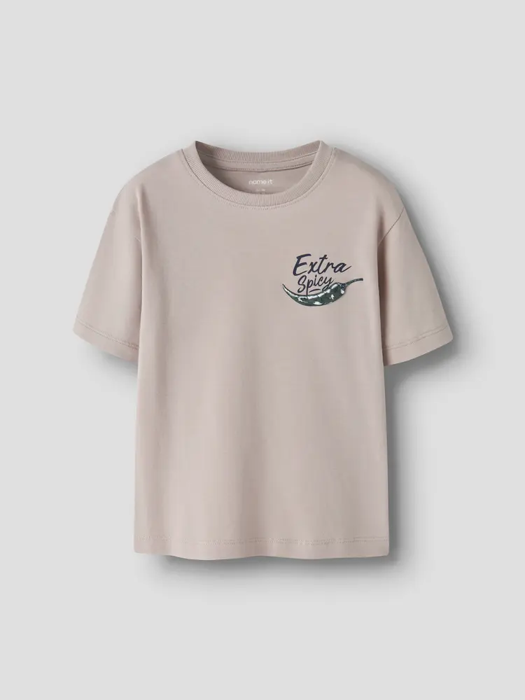 Hughe T-Shirt - Chateau gray - 110 | Barnkläder - Toppar - T-shirts & toppar | BabyMode