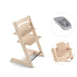 Tripp Trapp Stol inkl. Newborn Set och Babyset - Natural | Baby & Barn | BabyMode