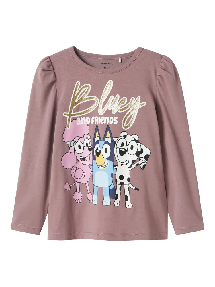 Långärmad Tröja Aria Bluey - Toadstool - 98 | Barnkläder - Toppar - Blusar | BabyMode