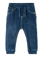 Ben u-shape round sweat jeans 1058-tr - DARK BLUE