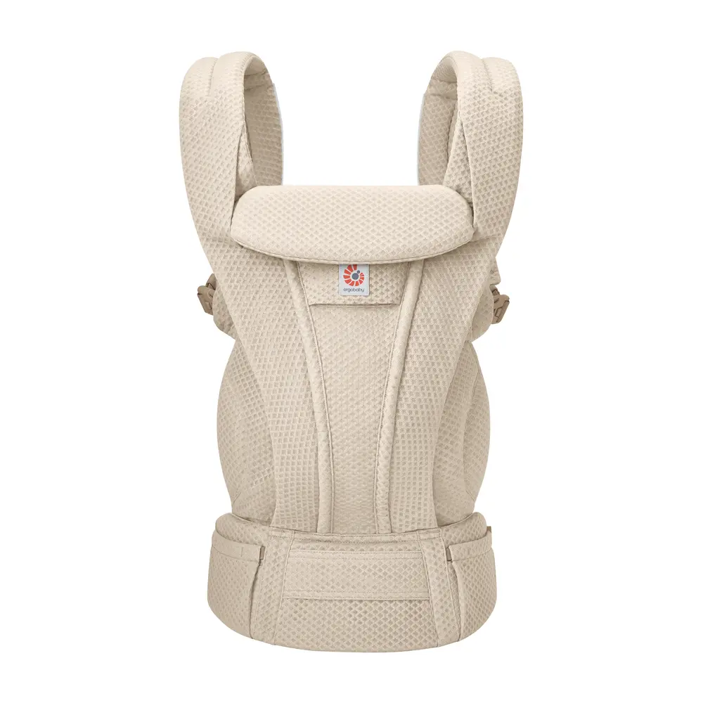 Ergobaby Omni Deluxe Bärsele Mesh - Natural Beige | Baby & Barn - Bärselar & bärsjalar - Bärselar | BabyMode
