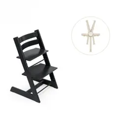 Tripp Trapp inkl. Sele - svart | Baby & Barn | BabyMode