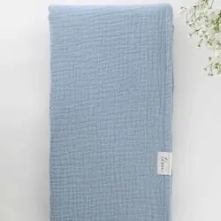 Muslinfilt - Ljusblå | Barnrum - Textilier - Muslinfiltar | BabyMode