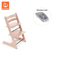 Tripp Trapp Stol & Newborn Set - Serene pink