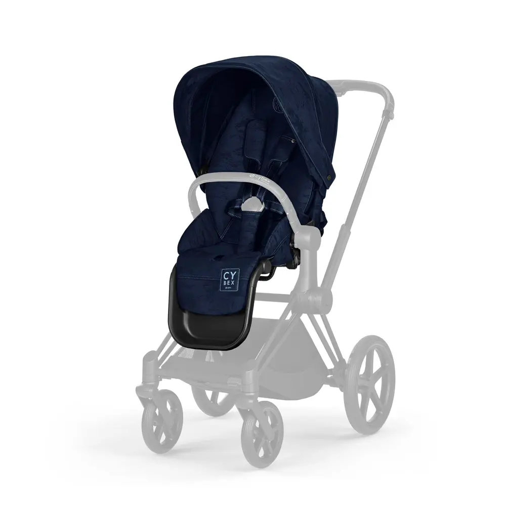 Cybex Priam Sittdelsklädsel - Rebellious Luxury Denim Blue
