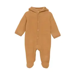 Babyoverall Hush Ull - Brown Sugar | Kläder - Ull - Ulloveraller | BabyMode