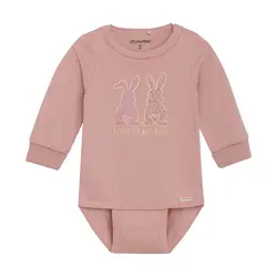 Långärmad Body - Misty Rose | Kläder - Bodys & overaller - Långärmad body | BabyMode