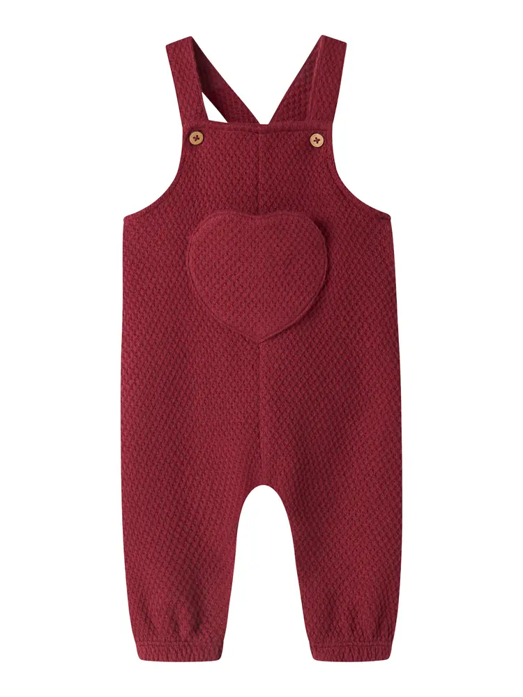 Lil' Atelier Noella Nik Hängselbyxor - Biking Red - 56