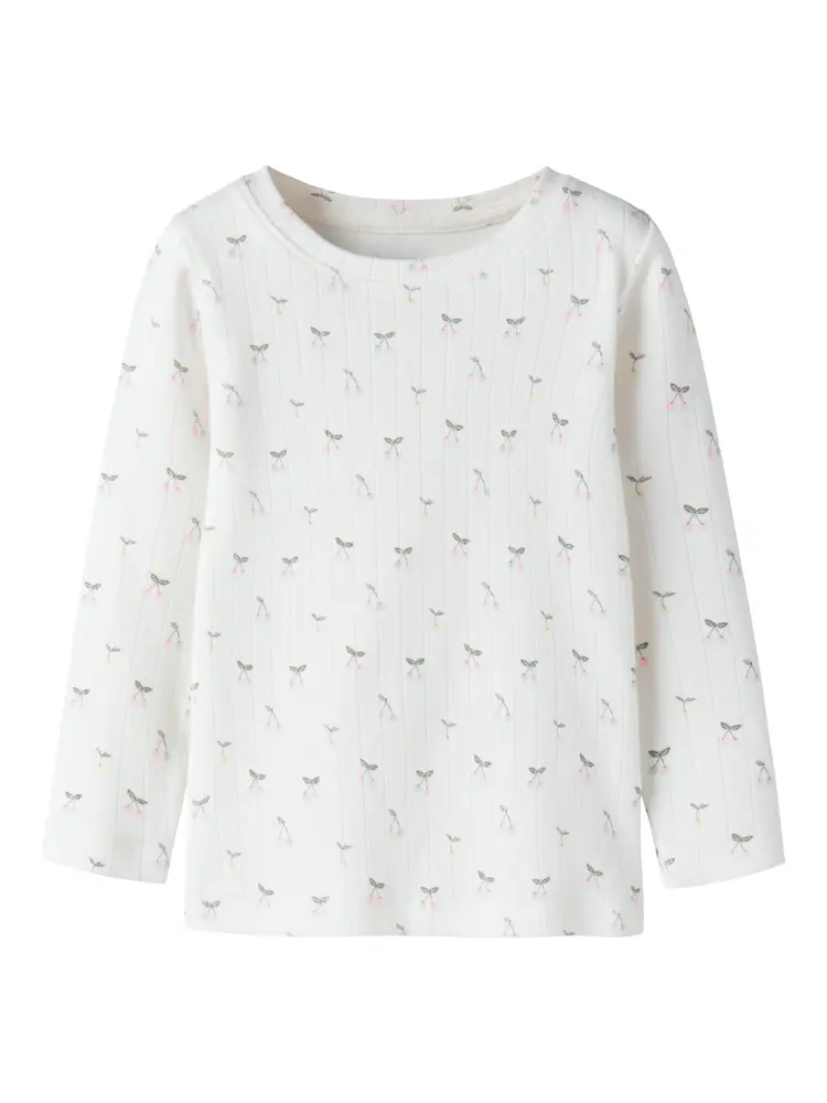 Ficherry Slim Tröja - Cloud Dancer - 98 | Barnkläder - Toppar - Koftor, västar & tröjor | BabyMode