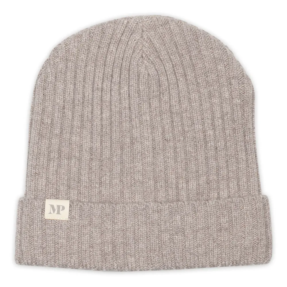 Uppsala mössa - Light Brown Melange - 47/49