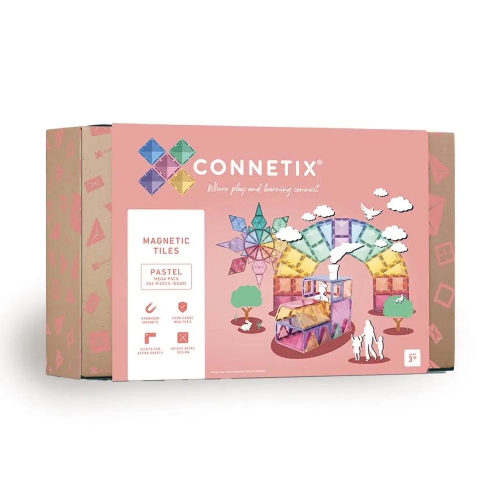 Mega Pack Pastel | Leksaker - Kreativ lek - Magnetiskt lekset | BabyMode