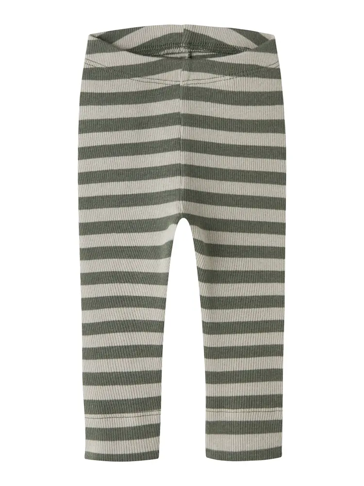 Name It Banio Leggings - Dusty Olive - 92 | Barnkläder - Underdelar - Leggings | BabyMode