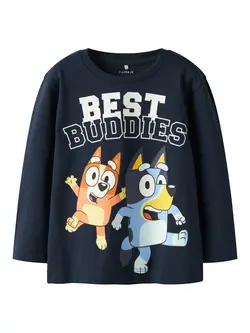 Odin Bluey Tröja - Navy Blazer | Kläder - Toppar - Blusar | BabyMode