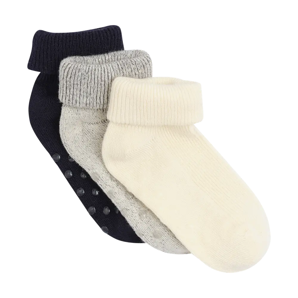 Halkstrumpor med ABS 3-pack - 778 - 15/18 | Barnkläder - Strumpor & strumpbyxor - Strumpor | BabyMode