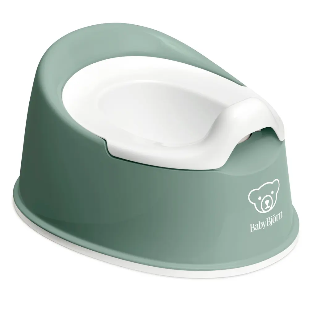 Smart Potta - Grågrön/vit | Baby & Barn - Sköta - Pottor, toalettsitsar & pallar | BabyMode