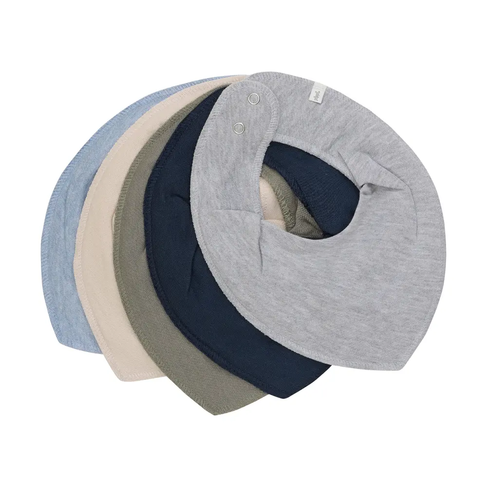 Bandana-haklapp 5-pack - Blue Fog - ONESIZE