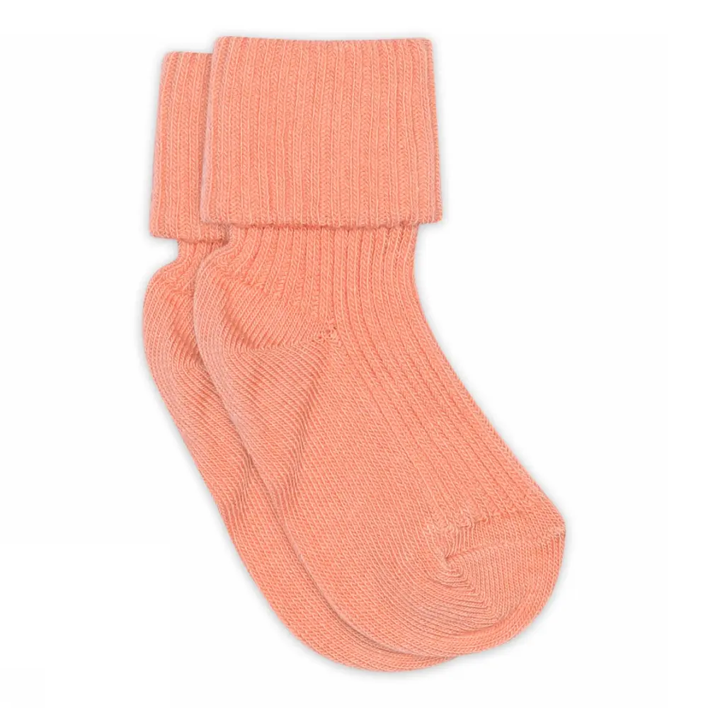 BabyRibe ankelstrumpor - Orange - 22/24 | Barnkläder - Strumpor & strumpbyxor - Strumpor | BabyMode