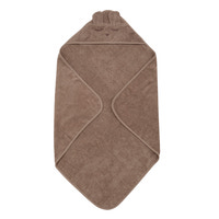Müsli Badhandduk M. Huva Öron I Eko-bomull - Walnut - 80×80 Cm