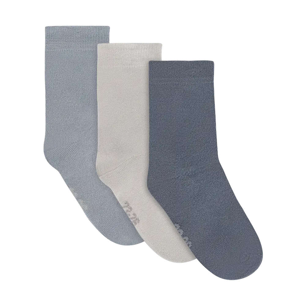 Ankelstrumpor, 3-pack - Ice Flow - 15\18 | Barnkläder - Strumpor & strumpbyxor - Strumpor | BabyMode