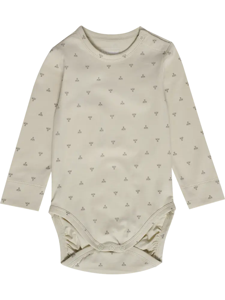 Långärmad Body - Silver Birch - 68