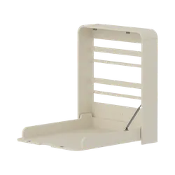 Nova vägghängd skötbord- Creme | Barnrum - Möbler - Skötbord & byråer | BabyMode
