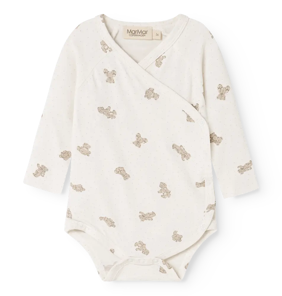 MarMar Copenhagen Belito Långärmad Body - Teddybears - 50