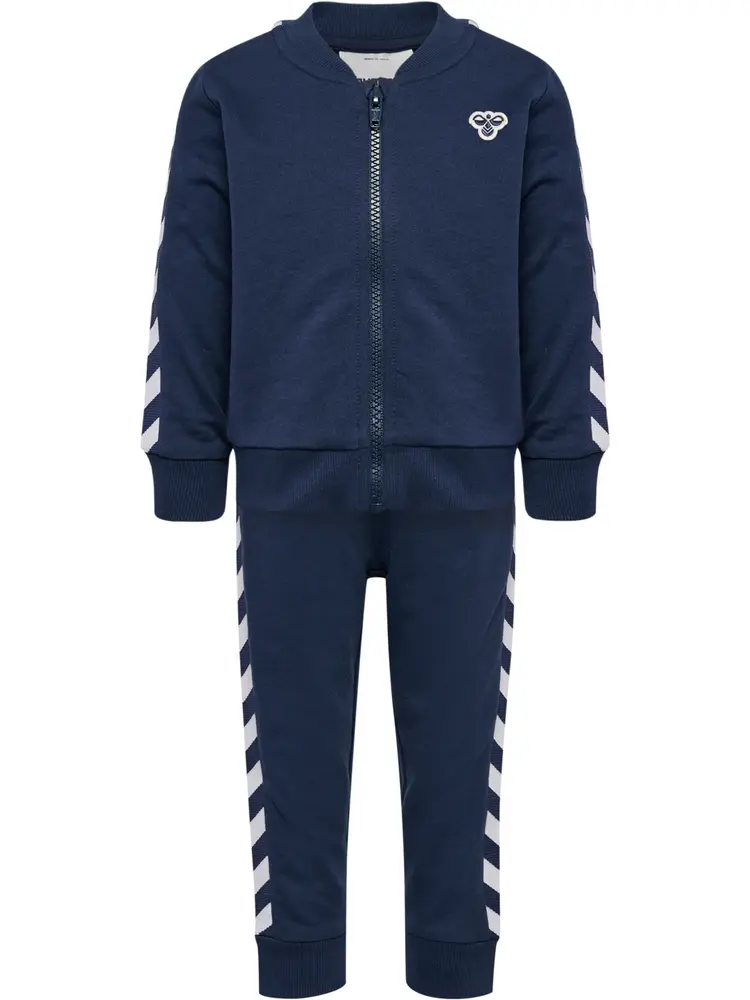 Reg Chevron Set - Dress blues - 98 | Barnkläder - Set & Multipack - Träningsoverall | BabyMode