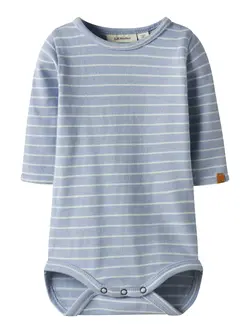 Baja Långärmad Body - Zen Blue | Kläder - Bodys & overaller - Långärmad body | BabyMode