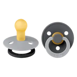 Napp Studio Fusion Colour 2-pack Latex 0-6 mån - Cloud Mix | Baby & Barn - Sköta - Nappar | BabyMode