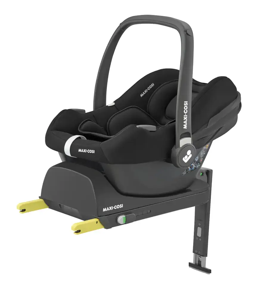 Cabriofix inkl. base - essential black | Bilbarnstolar - Babyskydd 0-13 Kg | BabyMode