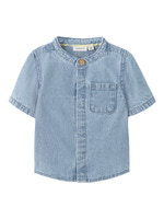 Leo Denim Skjorta - Light Blue Denim