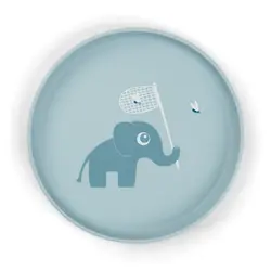 Tallrik - Elphee Blue | Baby & Barn - Äta - Barnserviser | BabyMode