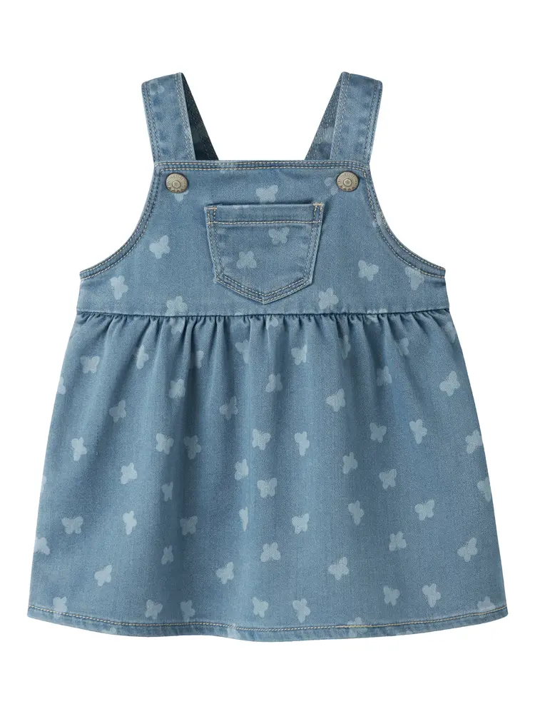 Mille Denim Klänning - Light Blue Denim - 86 | Barnkläder - Toppar - Klänningar - Klänningar | BabyMode